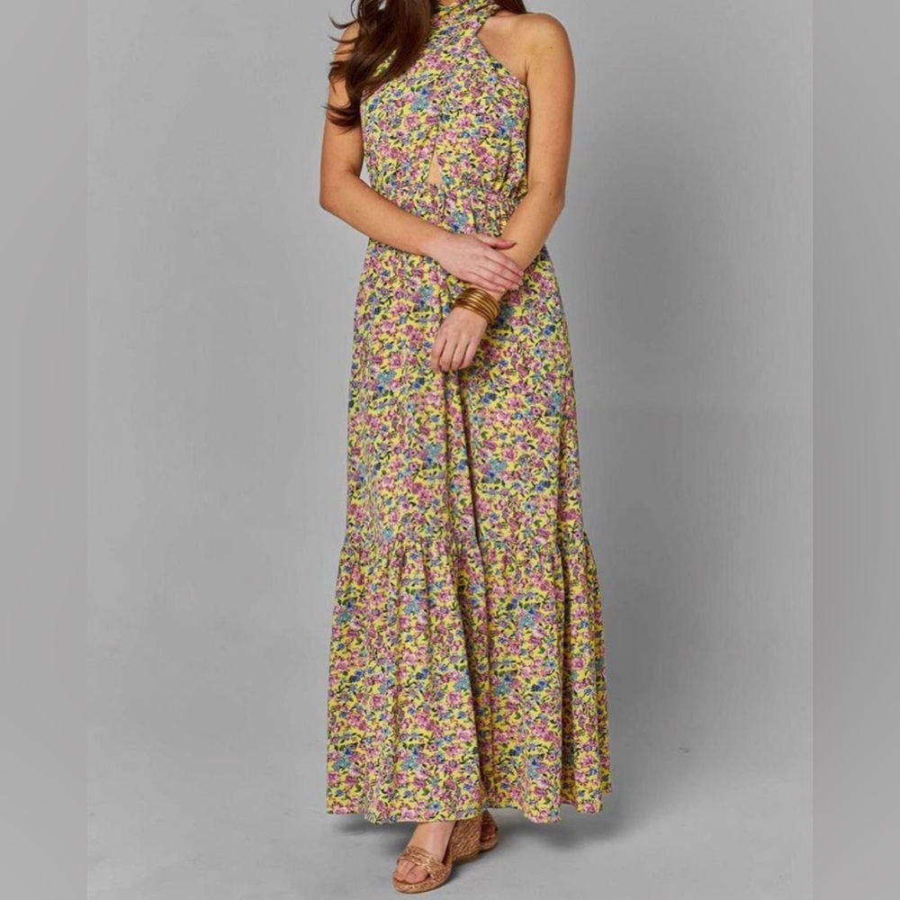 Buddy Love High Neck Maxi Dress